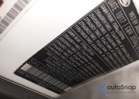 2017 Land Rover Range Rover 3.0L V6 Supercharged Hse z USA, uszkodzony, nr VIN SALGS2FV0HA376137